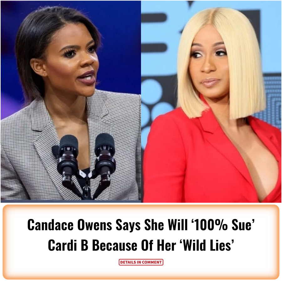 Candace Owens Says She Will ‘100 Sue Cardi B Because Of Her ‘wild Lies News