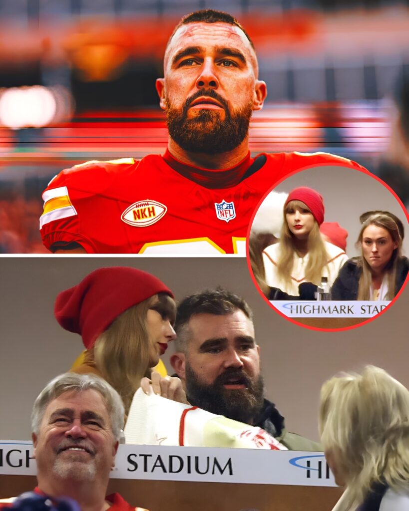 Taylor Swift Meets Jason Kelce And Wife Kylie For The First Time As ...