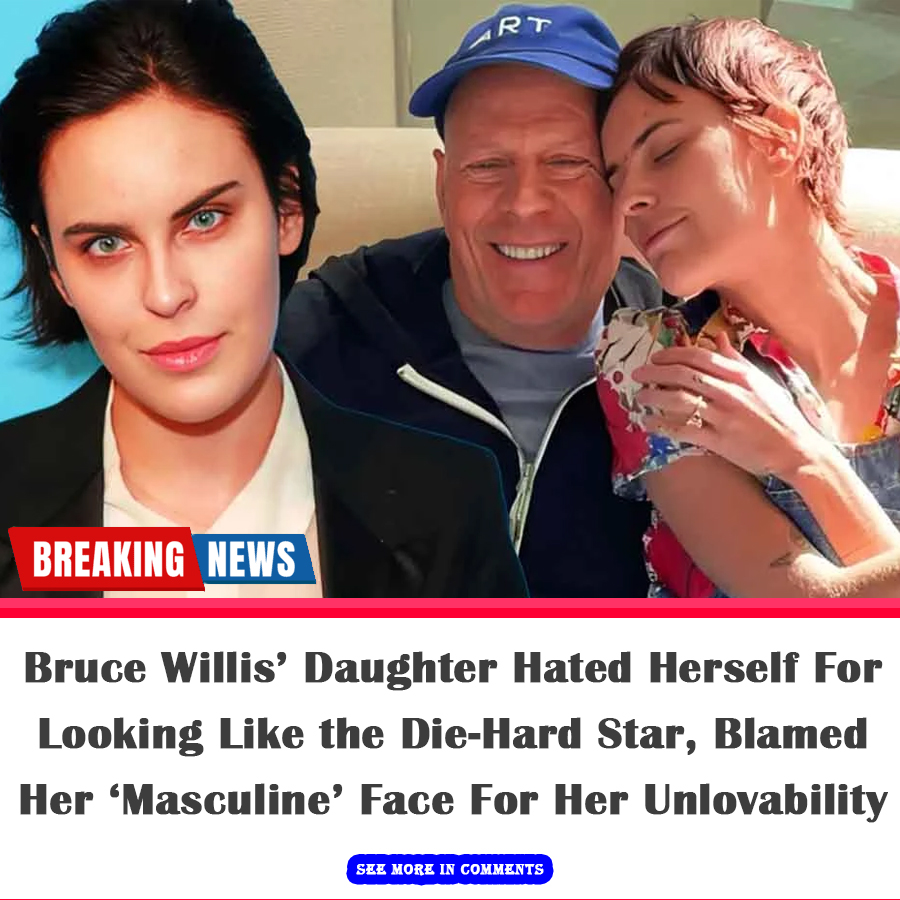 Bruce Willis’ Daughter Hated Herself For Looking Like the Die-Hard Star ...
