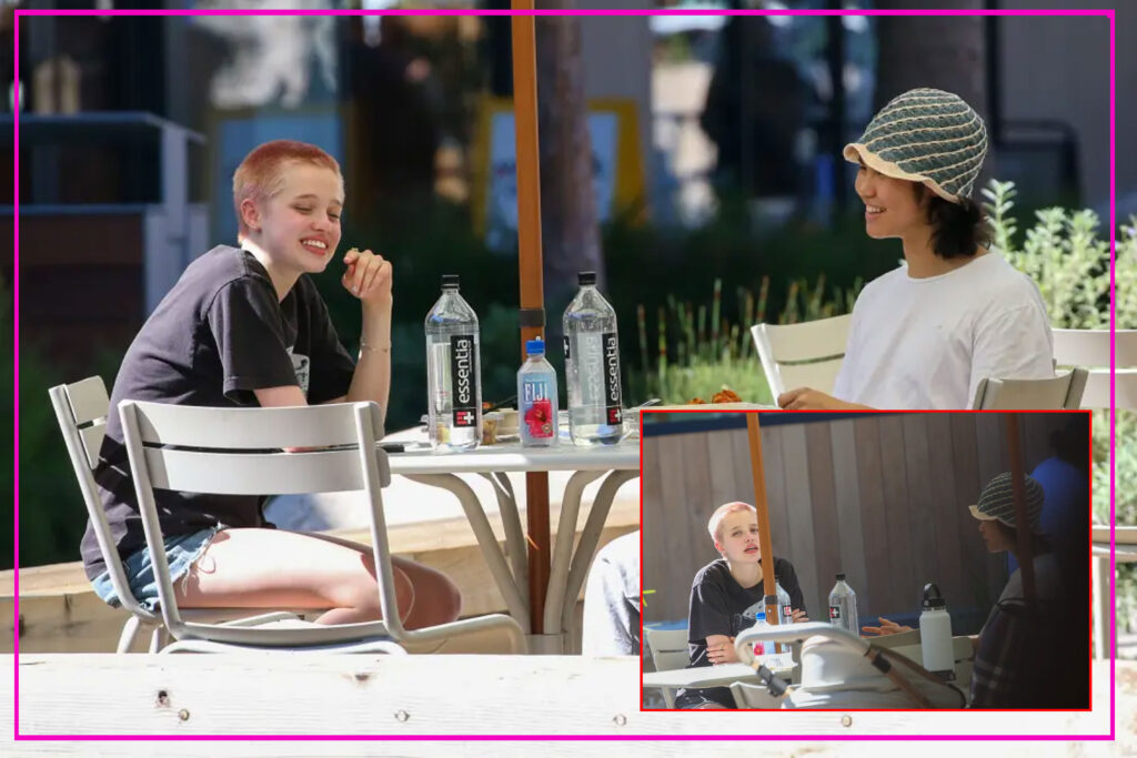 Angelina Jolie, Brad Pitt’s daughter Shiloh, 17, debuts pink buzzcut ...