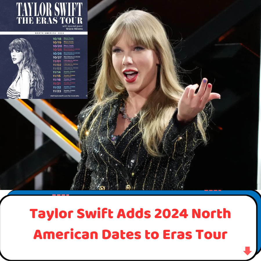 Taylor Swift Adds 2024 North American Dates to Eras Tour News