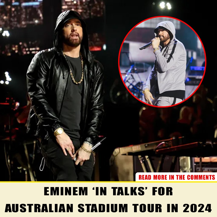 Eminem ‘in talks’ for Australian stadium tour in 2024 News