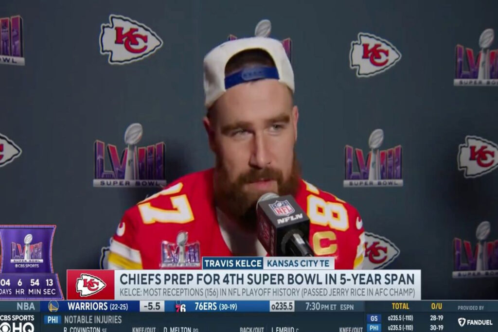 Travis Kelce breaks silence on Taylor Swift engagement talk ahead of ...