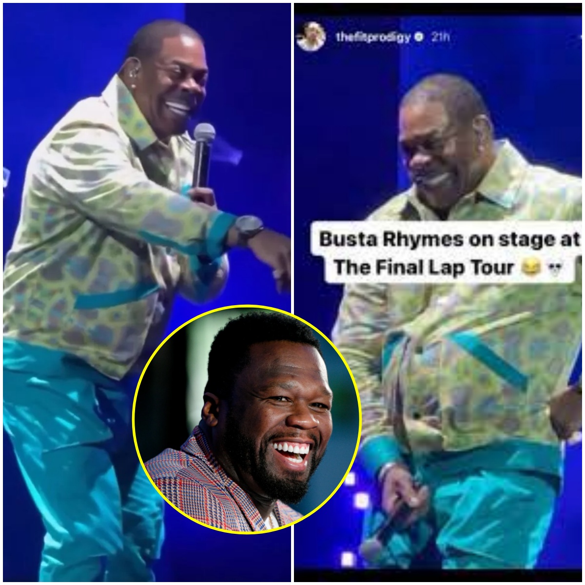 50 Cent Roasts Busta Rhymes Over 'DIRTY' Onstage Antics - News